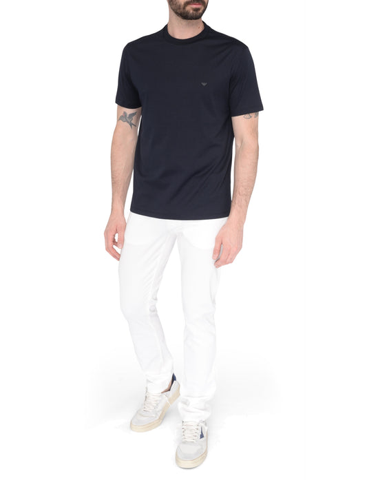 Emporio Armani ASV Men's Travel Essentials Black Jersey T-shirt