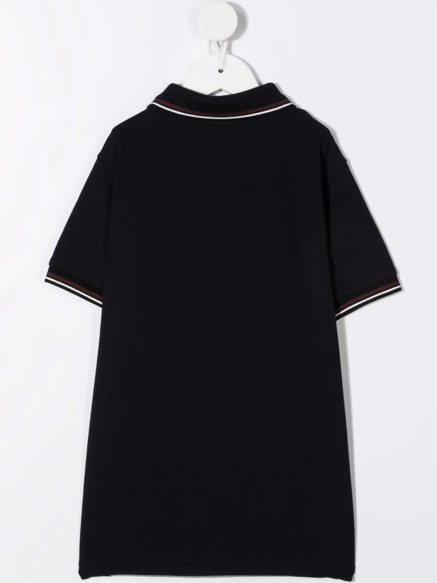 Emporio Armani Kids/Juniors Black Cotton Polo T-shirt