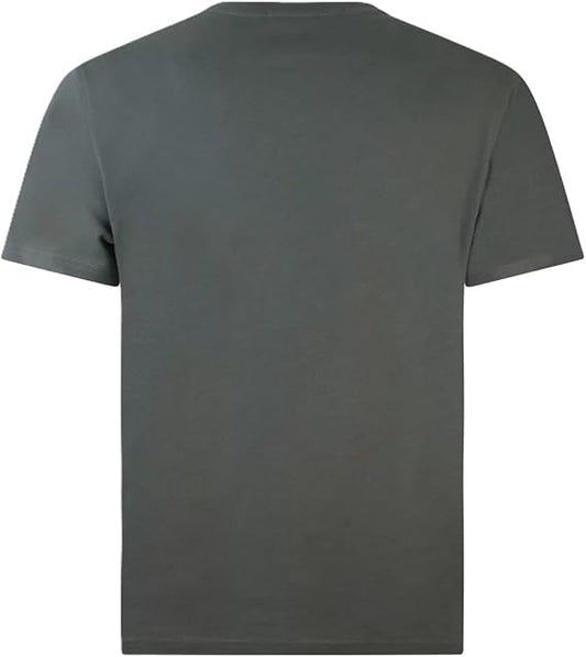 Emporio Armani Herren Round-Neck Men's Gray T-Shirt
