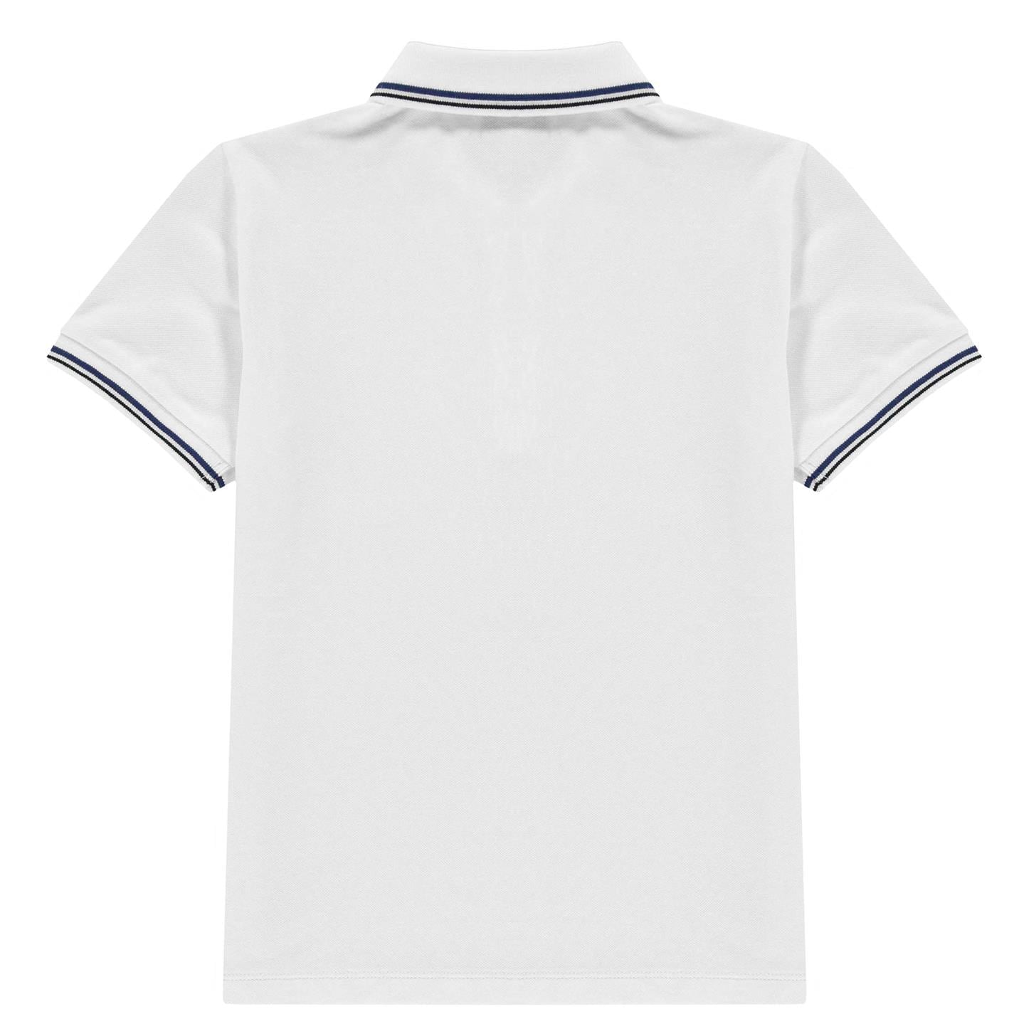Emporio Armani Kids/Juniors White Cotton Polo Shirt