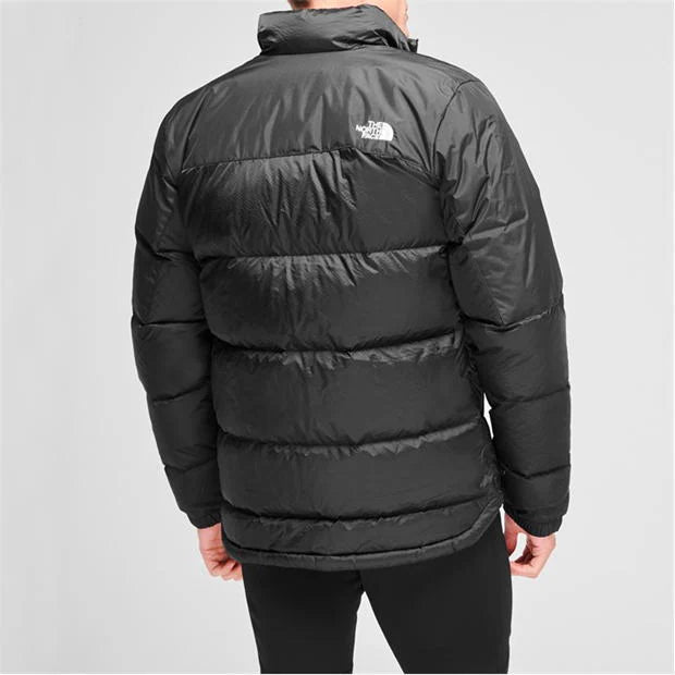 The North Face Men's Classic Down Hooded Black Jacket