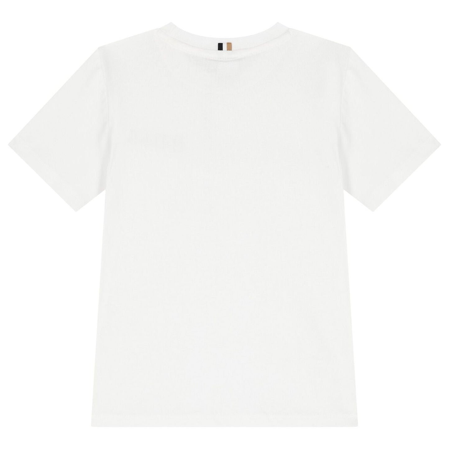 BOSS Bold Logo White T-Shirt for Kids/Juniors