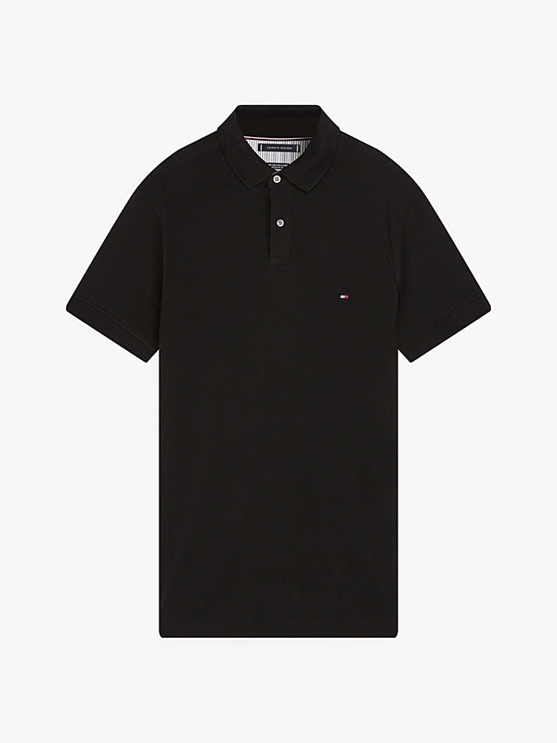 Tommy Hilfiger 1985 Regular Fit Pique White Polo Shirt