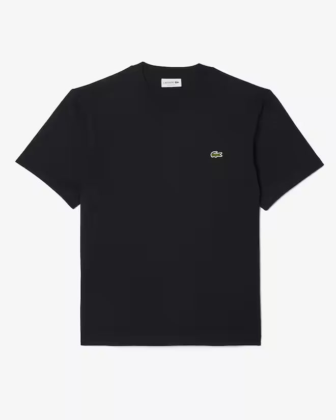 Lacoste Men's Black Cotton T-shirt
