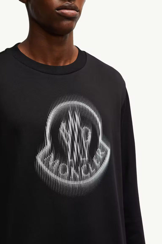 Moncler Blurred Logo Sweatshirt