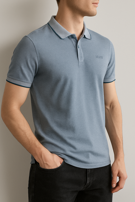 BOSS Paddy Polo Blue Men's T-shirt