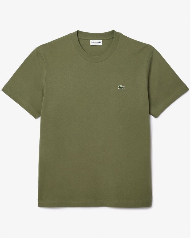 Lacoste Men's Cotton T-shirt in Navy Blue