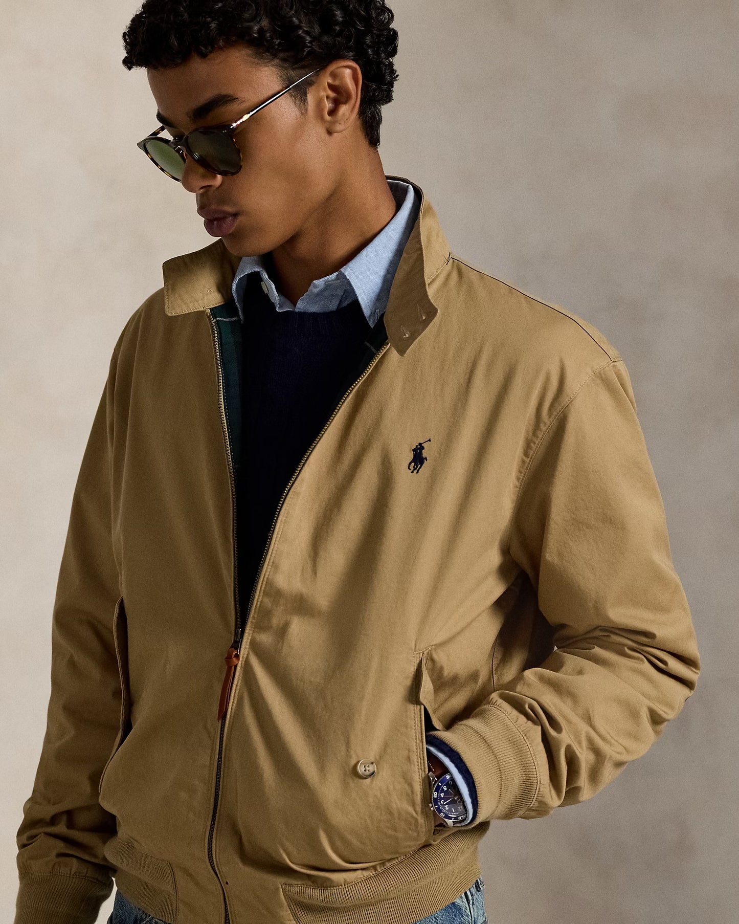 Polo Ralph Lauren Bedford Twill Men's Navy Jacket