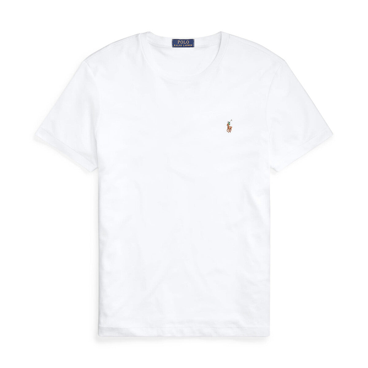Ralph Lauren Custom Slim Fit Jersey Crewneck Men's Black T-Shirt