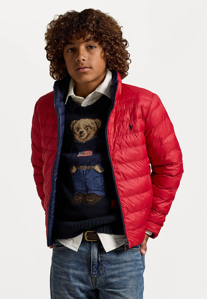 Ralph Lauren Kids/Juniors Red Reversible Puffer Jacket