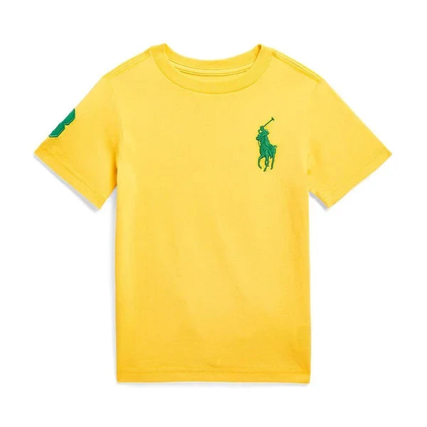 Ralph Lauren Yellow Big Pony Kids/Juniors T-Shirt
