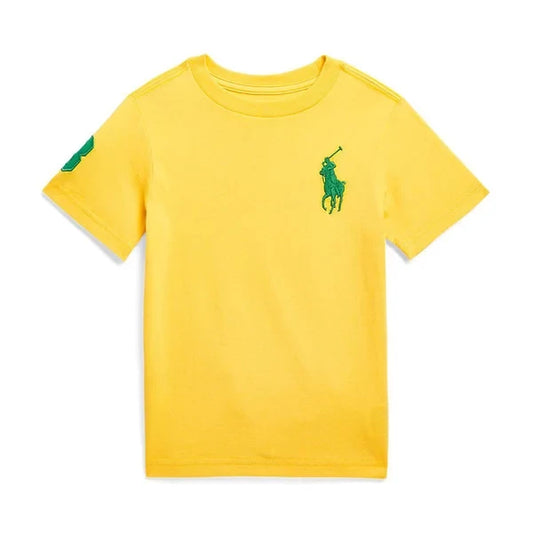 Ralph Lauren Yellow Big Pony Kids/Juniors T-Shirt