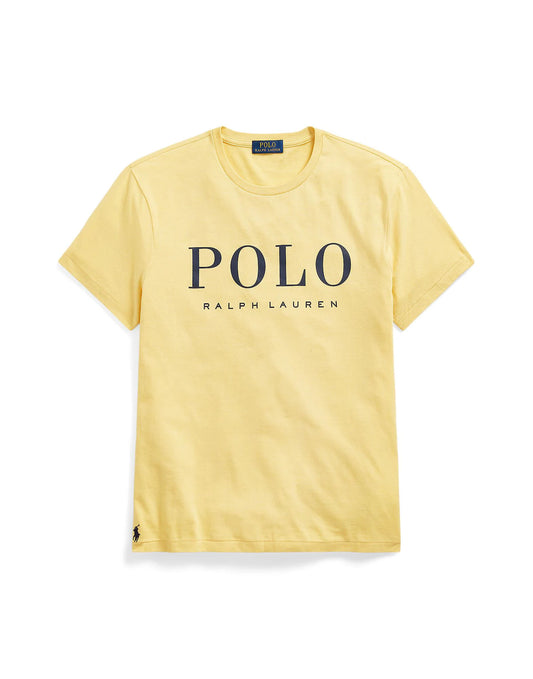 Ralph Lauren Yellow Kids/Juniors Custom Slim Fit Logo Jersey T-shirt