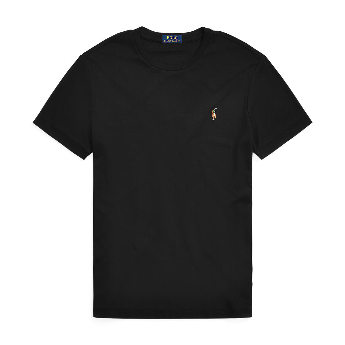 Ralph Lauren Custom Slim Fit Jersey Crewneck Men's White T-Shirt