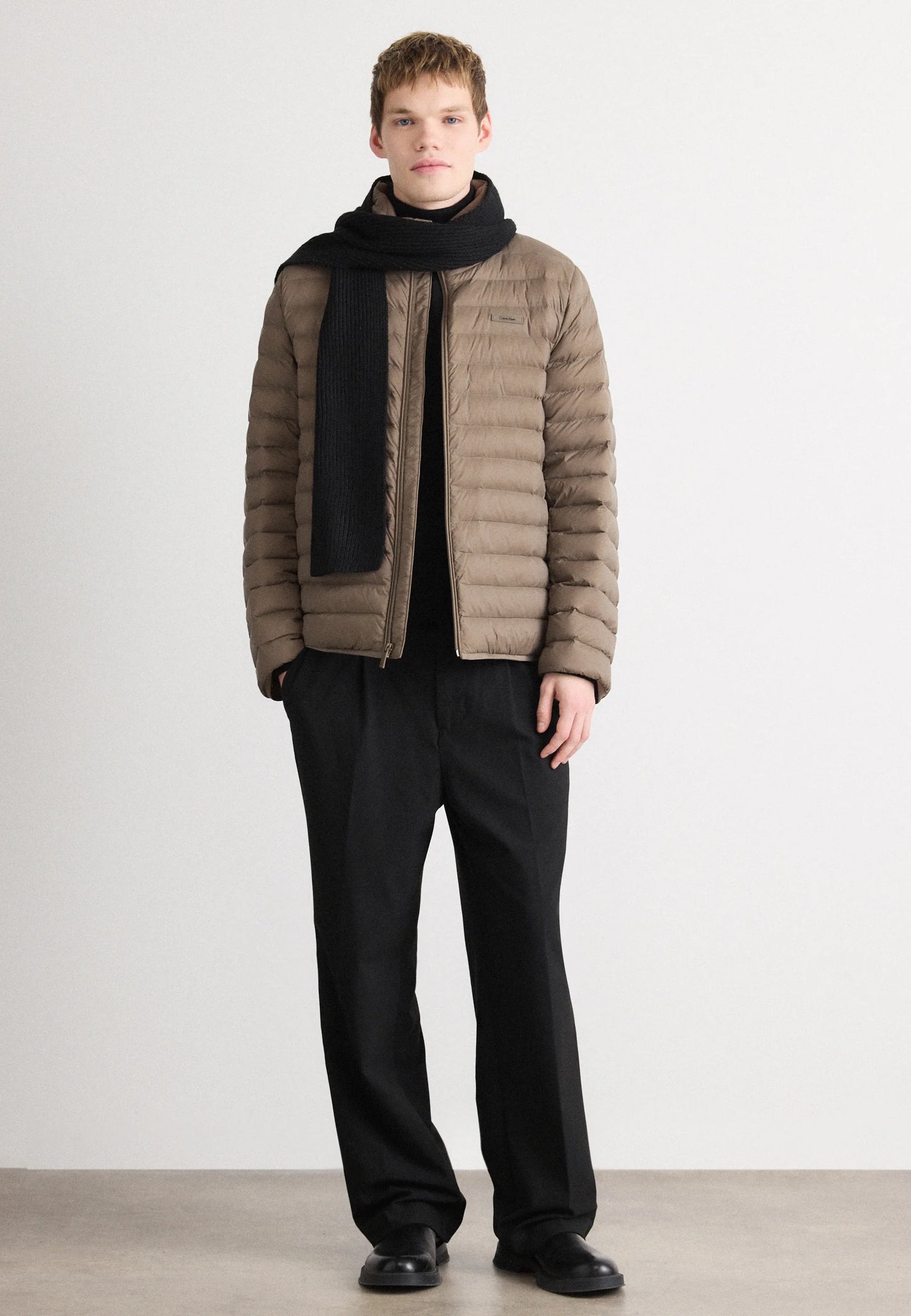 Calvin Klein Morel Puffer Jacket with Insert Pockets