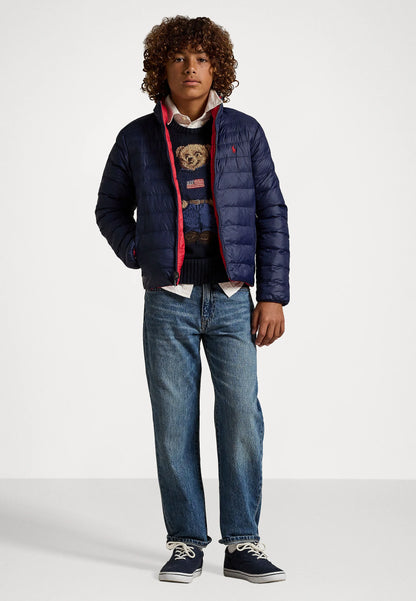 Ralph Lauren Kids/Juniors Red Reversible Puffer Jacket