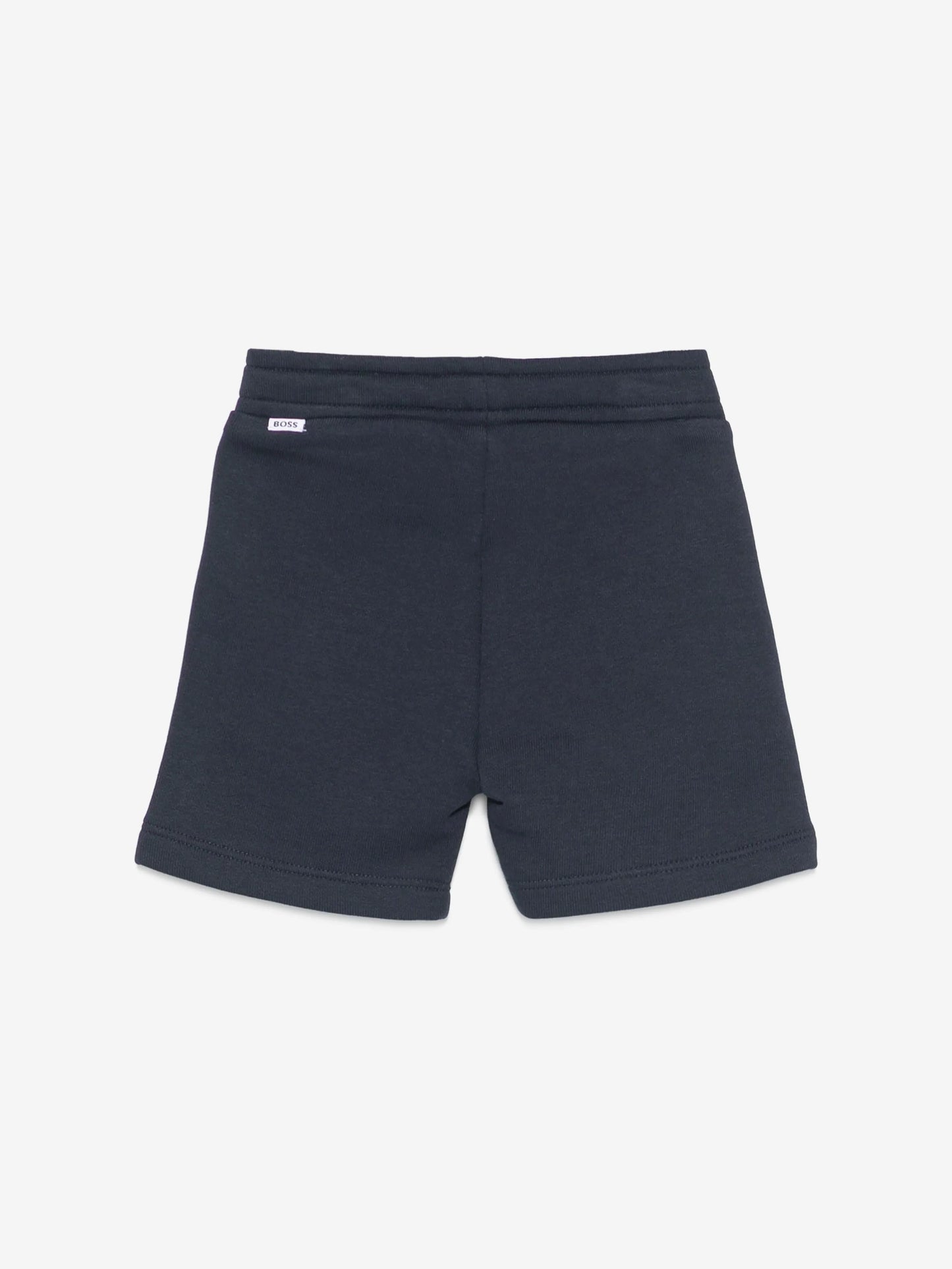 BOSS Baby Boys Logo Shorts in Navy Blue