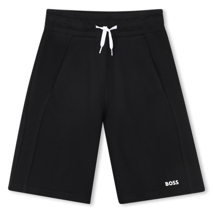 BOSS Baby Boys Logo Shorts in Black