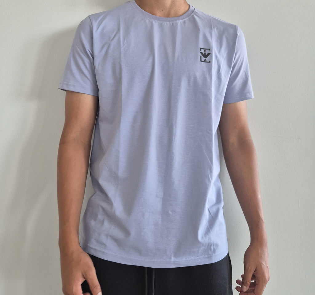 ASV Jersey T-shirt with rubberised logo print - Armani