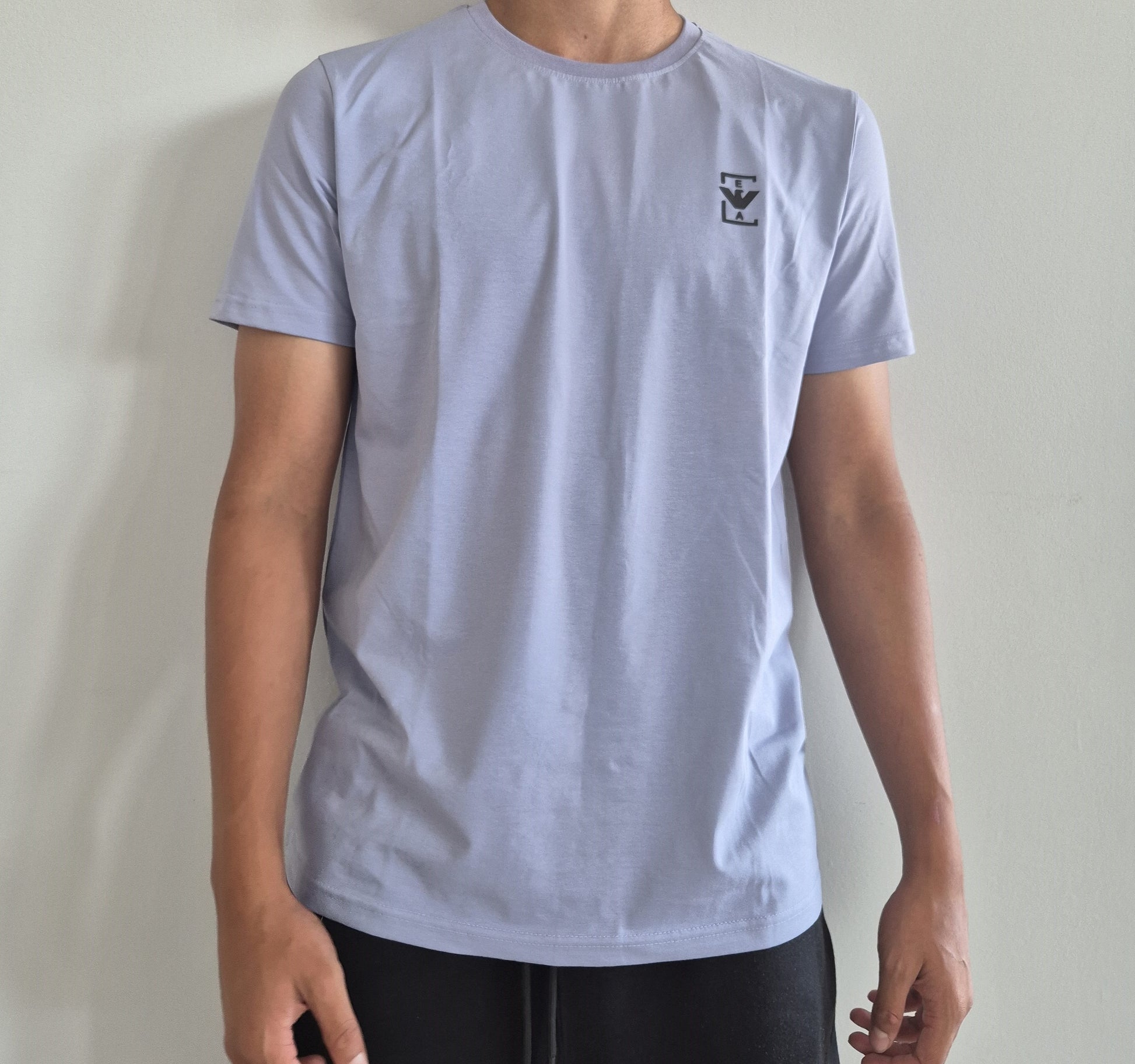 ASV Jersey T-shirt with rubberised logo print - Armani