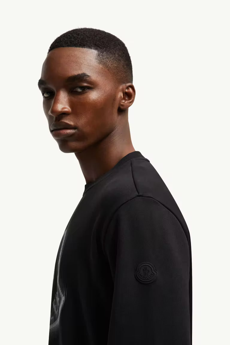Moncler Blurred Logo Sweatshirt