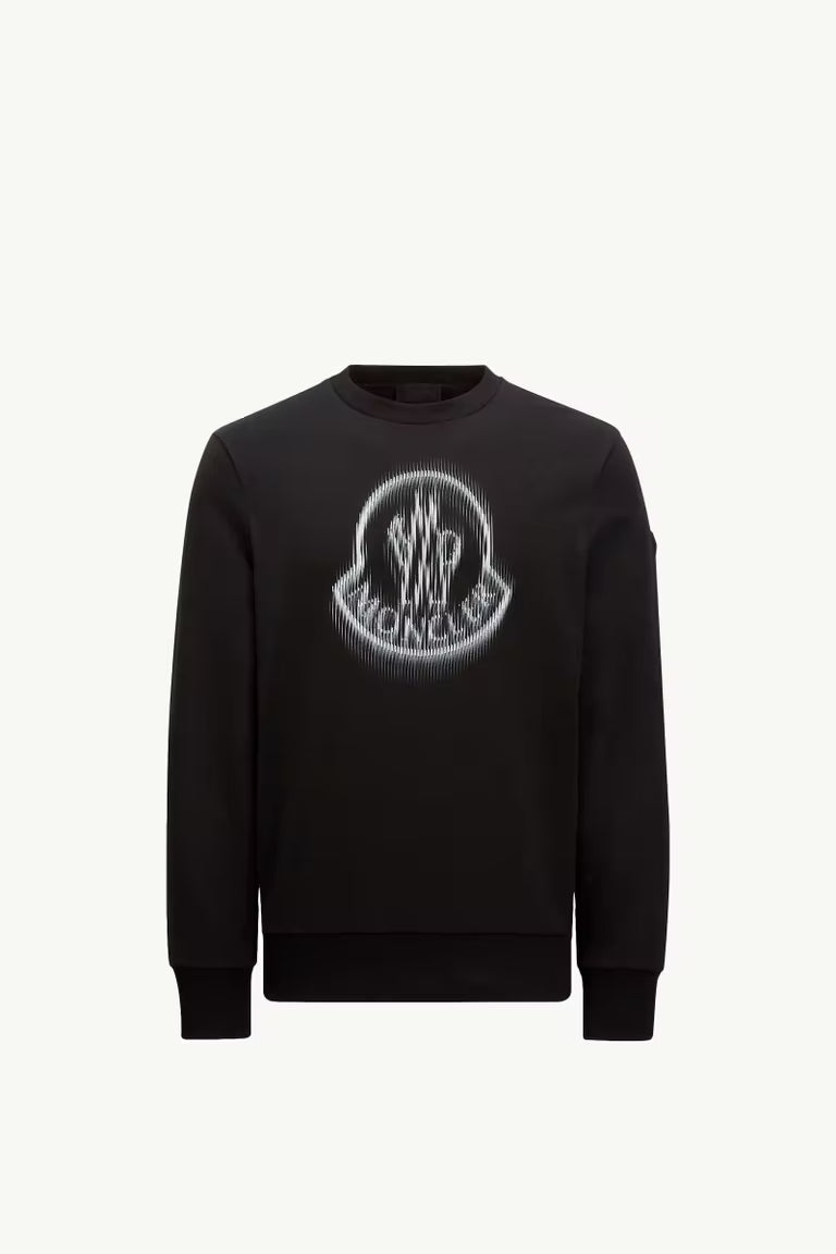 Moncler Blurred Logo Sweatshirt