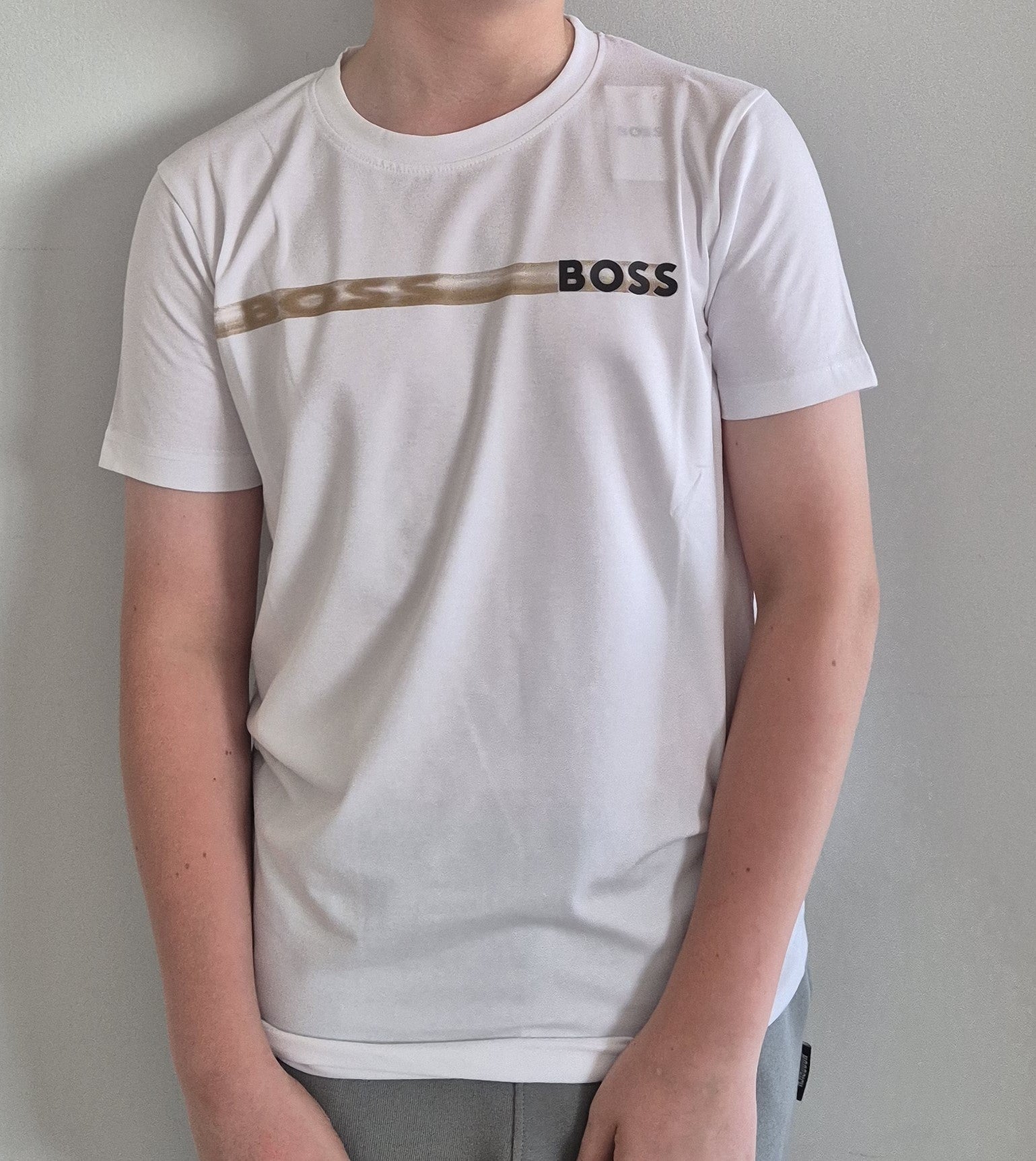 BOSS Bold Logo T-Shirt Juniors