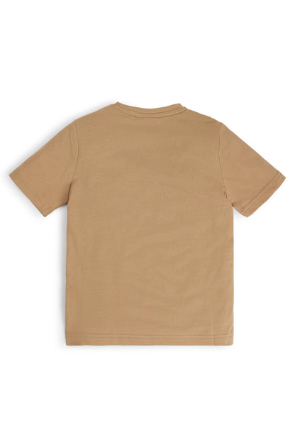 BOSS Kids/Juniors T-shirt in Cotton with Triple-Logo Print