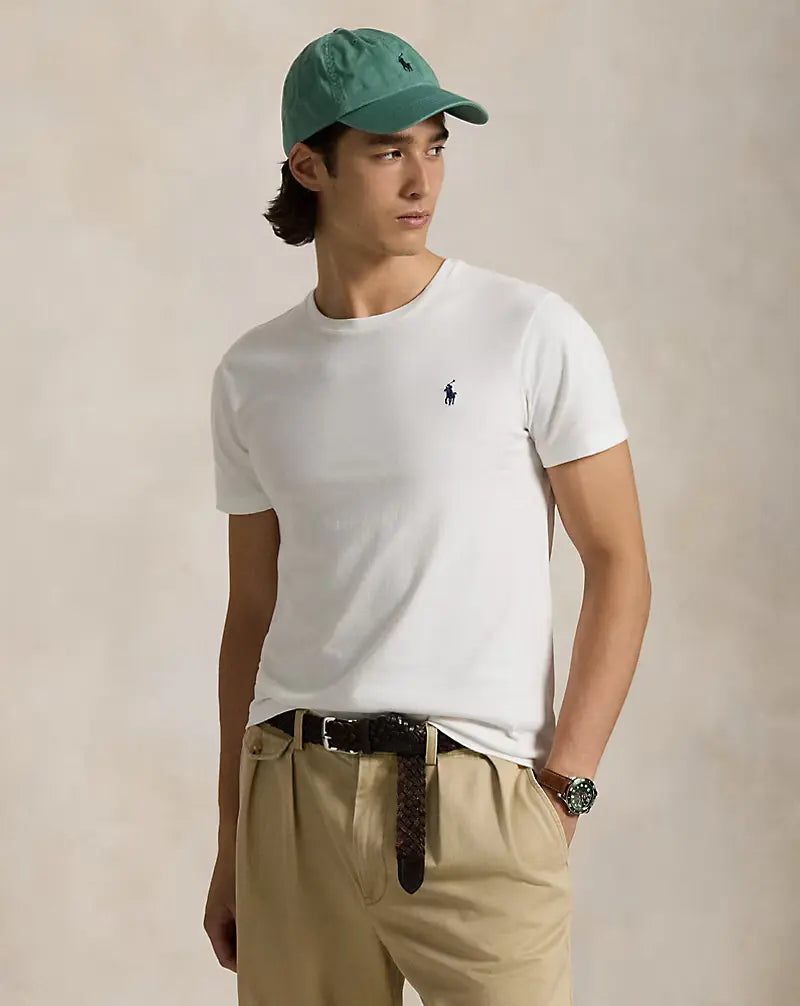 Polo Ralph Lauren - Custom Slim Fit Jersey Crewneck T-Shirt