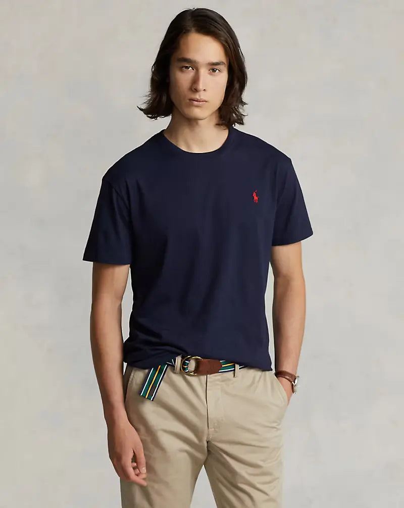 Polo Ralph Lauren - Custom Slim Fit Jersey Crewneck T-Shirt